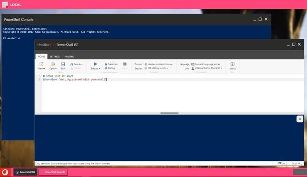 Sitecore CMS - Powershell Prompts